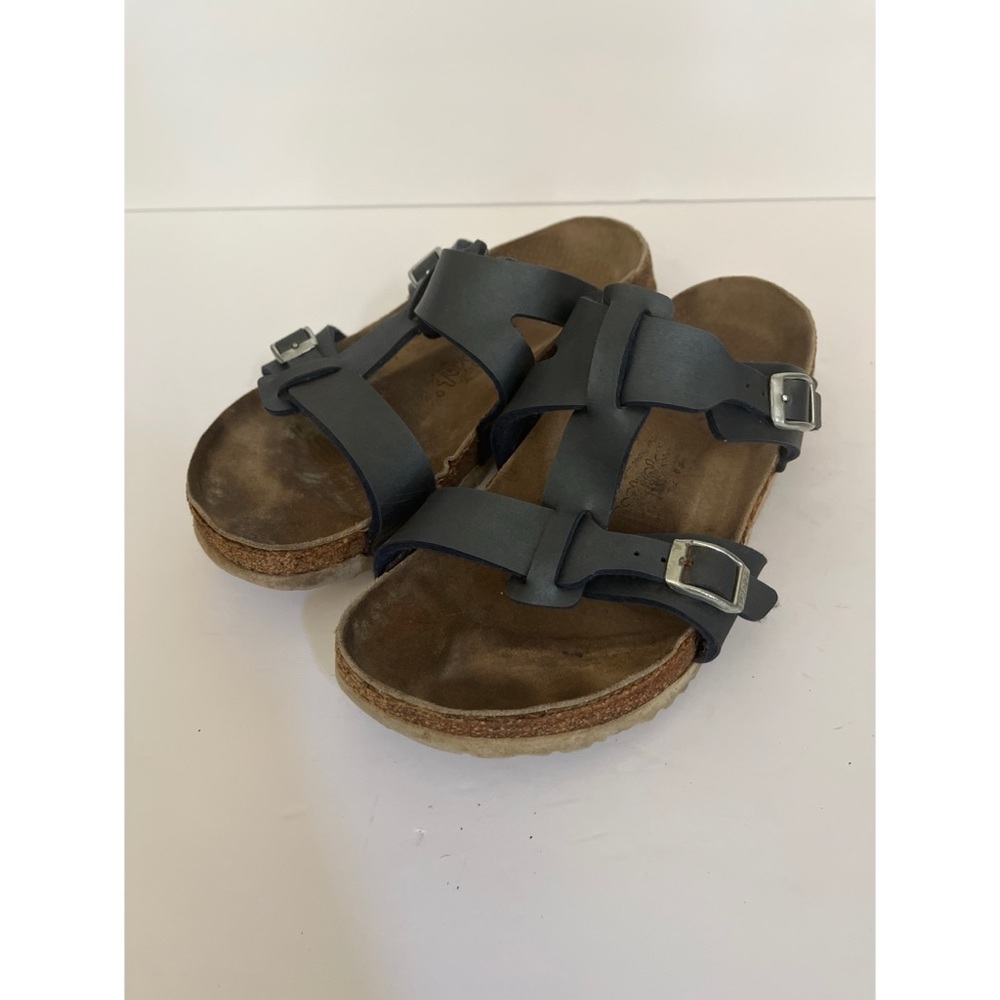 Birkenstock Birki Navy Sandals Women’s Size 38